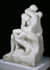 A csók, 1888-98 (márvány)